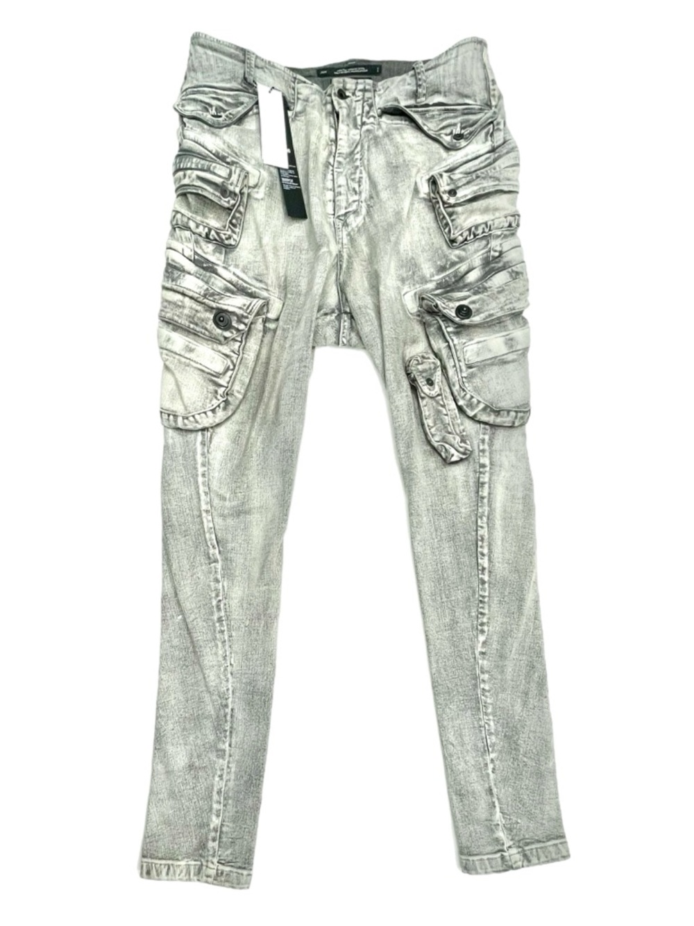 Julius 7 Plaster Gasmask Cargo Denim - 859PAM3-PL - SS’24